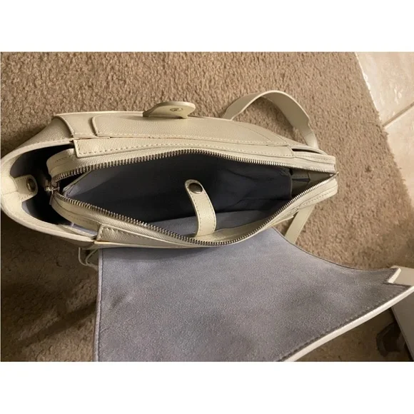 Senreve Midi Maestra Pebbled leather 4 way convertible handbag